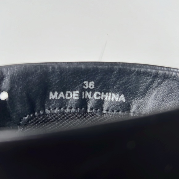 steve madden black leather lace up ankle boots - Picture 7 of 9